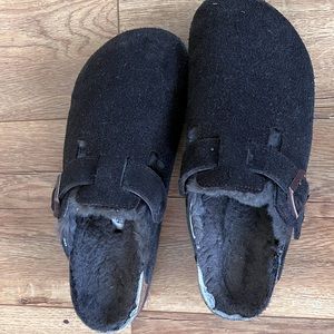Barely worn Shearling Birkenstock